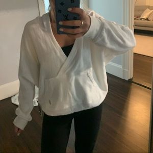 White free people hoodie (with tags)